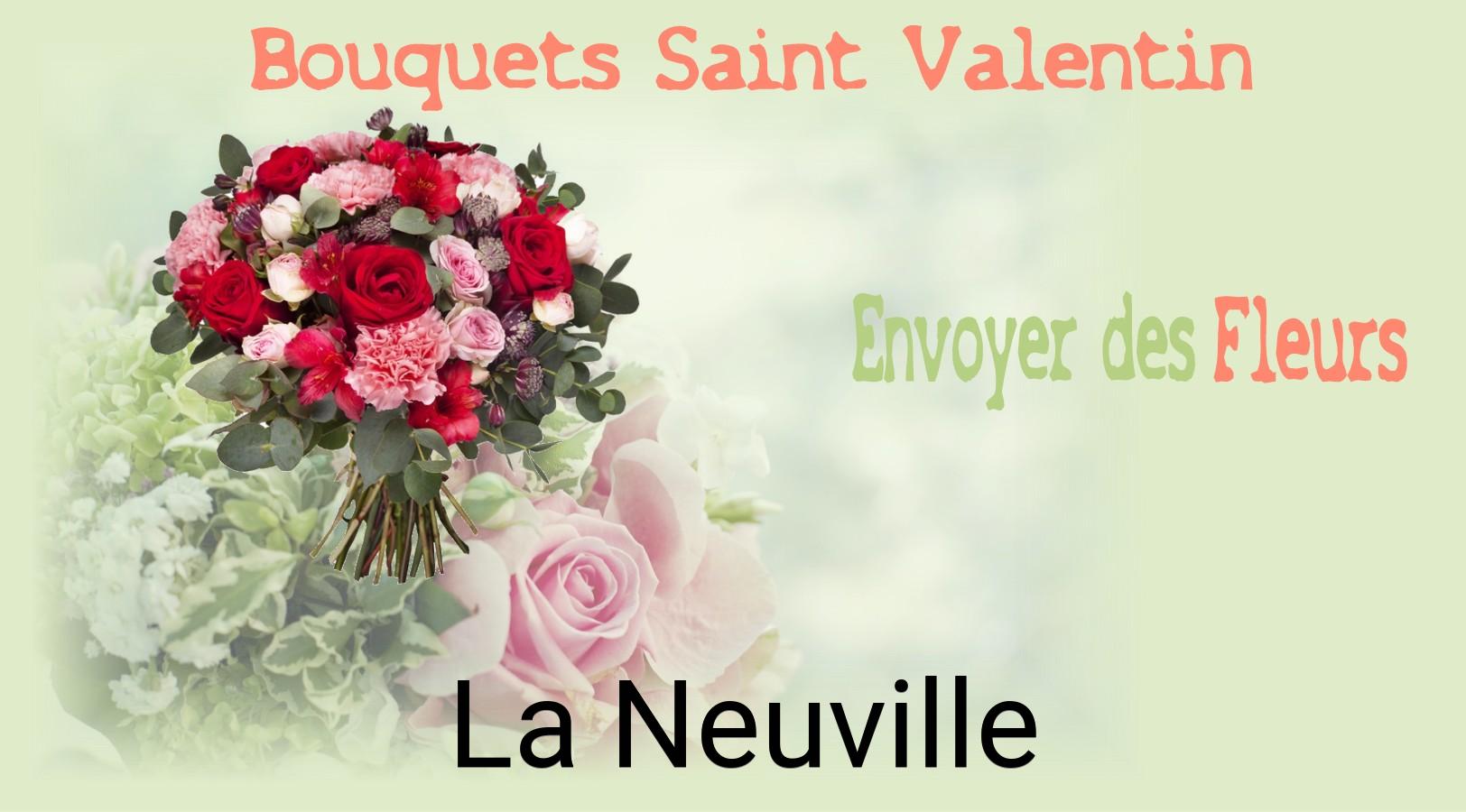 Roses de Saint-Valentin livrées à La Neuville